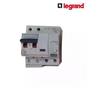 Legrand DX3 63 A RCBO DP RCBO 100 Ma Type AC White