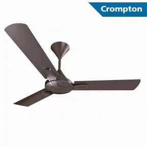 Crompton, Decorative Ceiling Fans, HS Gianna, Walnut Brown 1200 mm