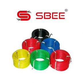 SBEE FR PVC Wires 6 Sq mm Yellow 180 Mtrs