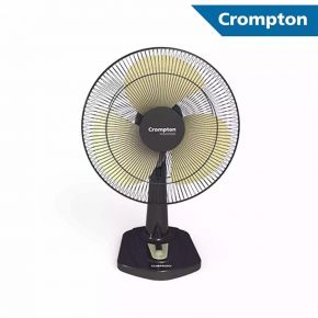 Crompton, TPW Range (Portable) Table Fans, TF HS Torpedo , Black Yellow 400 mm