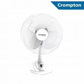 Crompton, TPW Range (Portable) Table Fans, HS Torpedo , KD White 400 mm